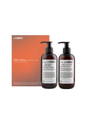 L:A BRUKET - Winter morning giftbox (Sage / rosemary / lavender)