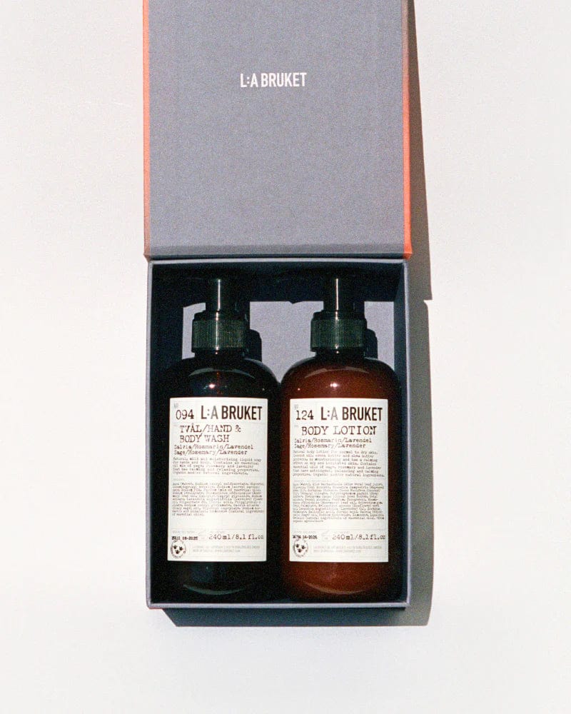 L:A BRUKET - Winter morning giftbox (Sage / rosemary / lavender)