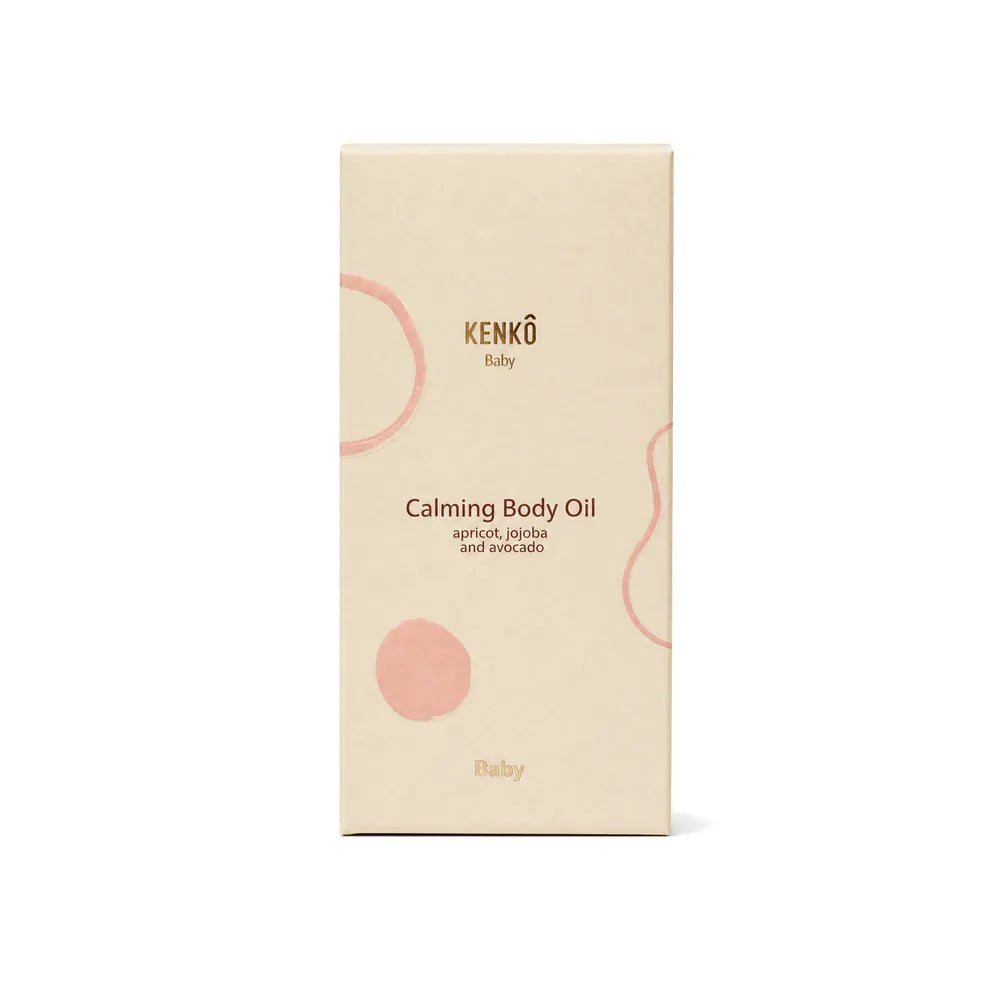 Calming body oil baby