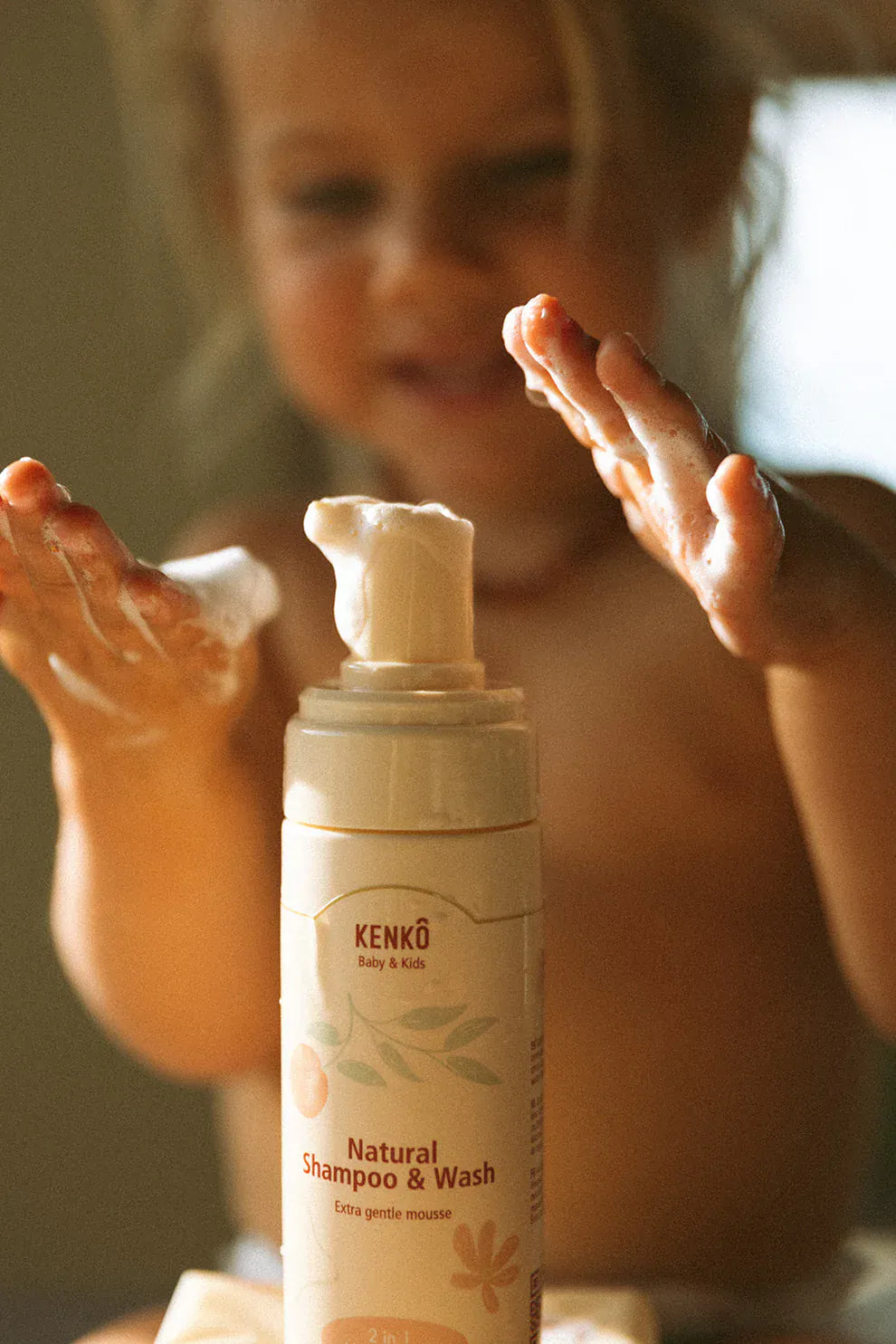 Shampoo & Wash Mousse - Baby & Kids - The Natural Beauty Club