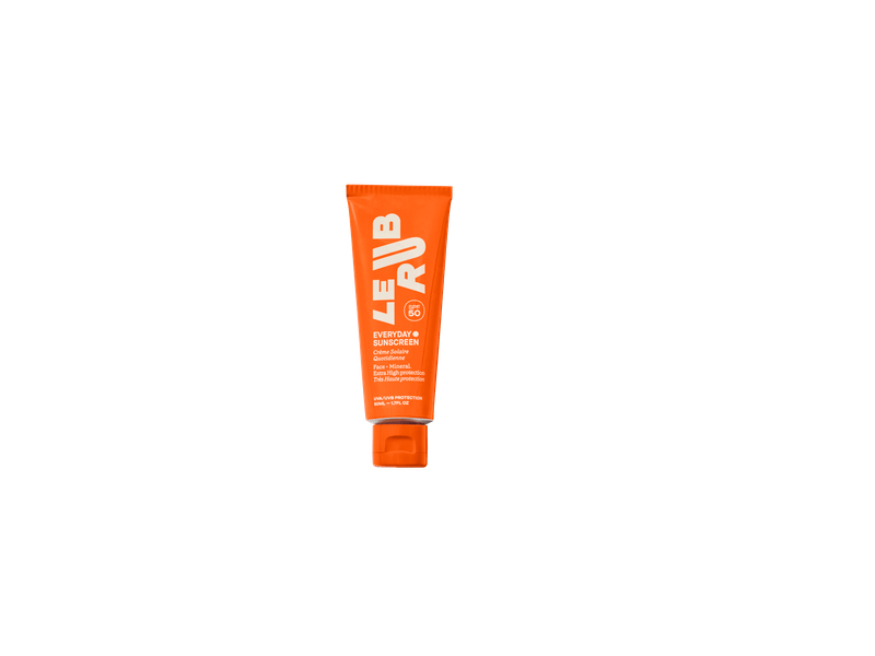 LE RUB - EVERYDAY SUNSCREEN SPF50 - The Natural Beauty Club