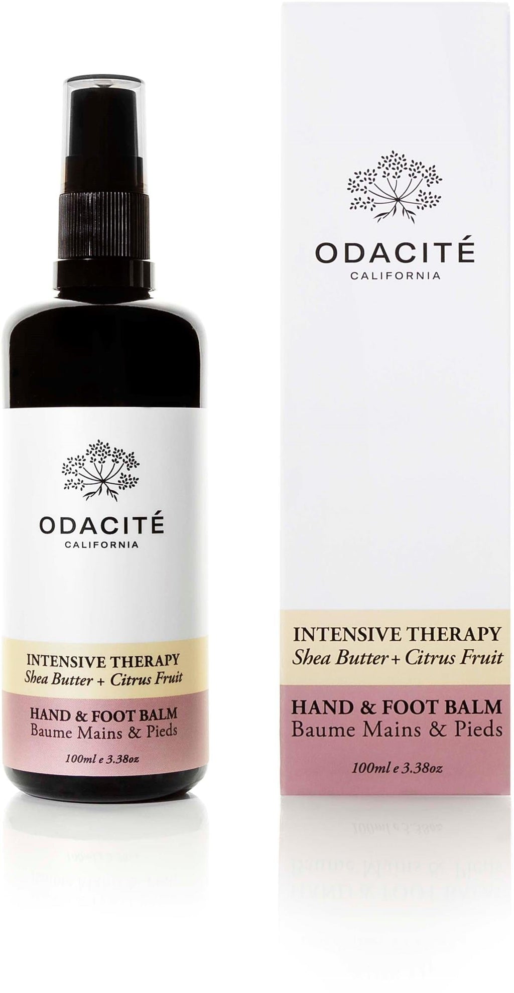 ODACITE - Intensive Therapy Shea Butter + Citrus Fruit Hand & Foot Balm - The Natural Beauty Club