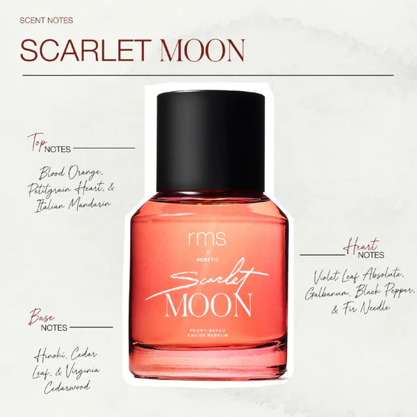 RMS x Heretic - Scarlet Moon Eau de Parfum (50ml) - The Natural Beauty Club