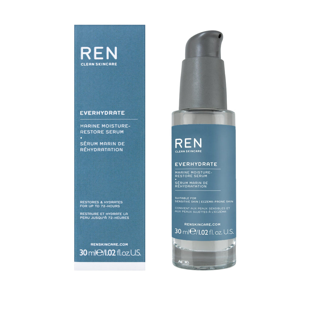 REN -Everhydrate Marine Moisture-Restore Serum - The Natural Beauty Club