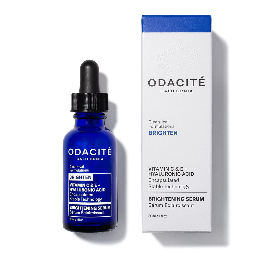 ODACITE - Brighten Vitamin C & E + hyaluronic acid - The Natural Beauty Club