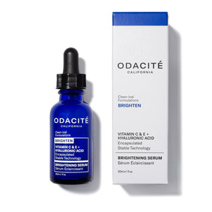 ODACITE - Brighten Vitamin C & E + hyaluronic acid - The Natural Beauty Club
