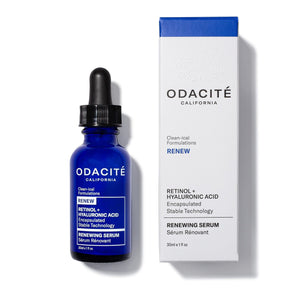 ODACITE - Renew Retinol + hyaluronic acid - The Natural Beauty Club