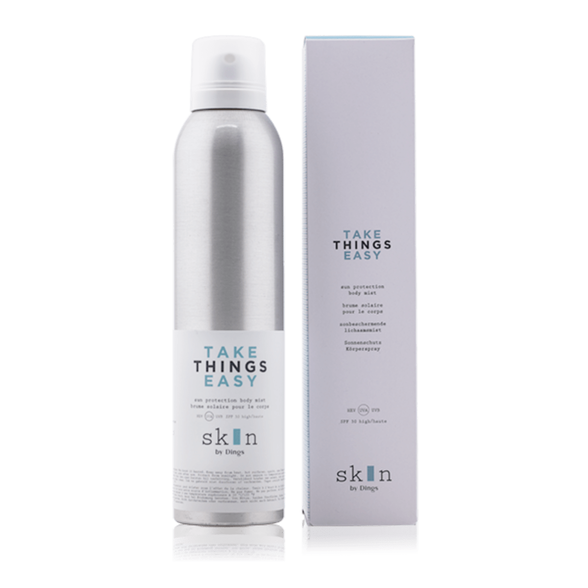 Take Things Easy: Sun protection body mist SPF 30 - The Natural Beauty Club