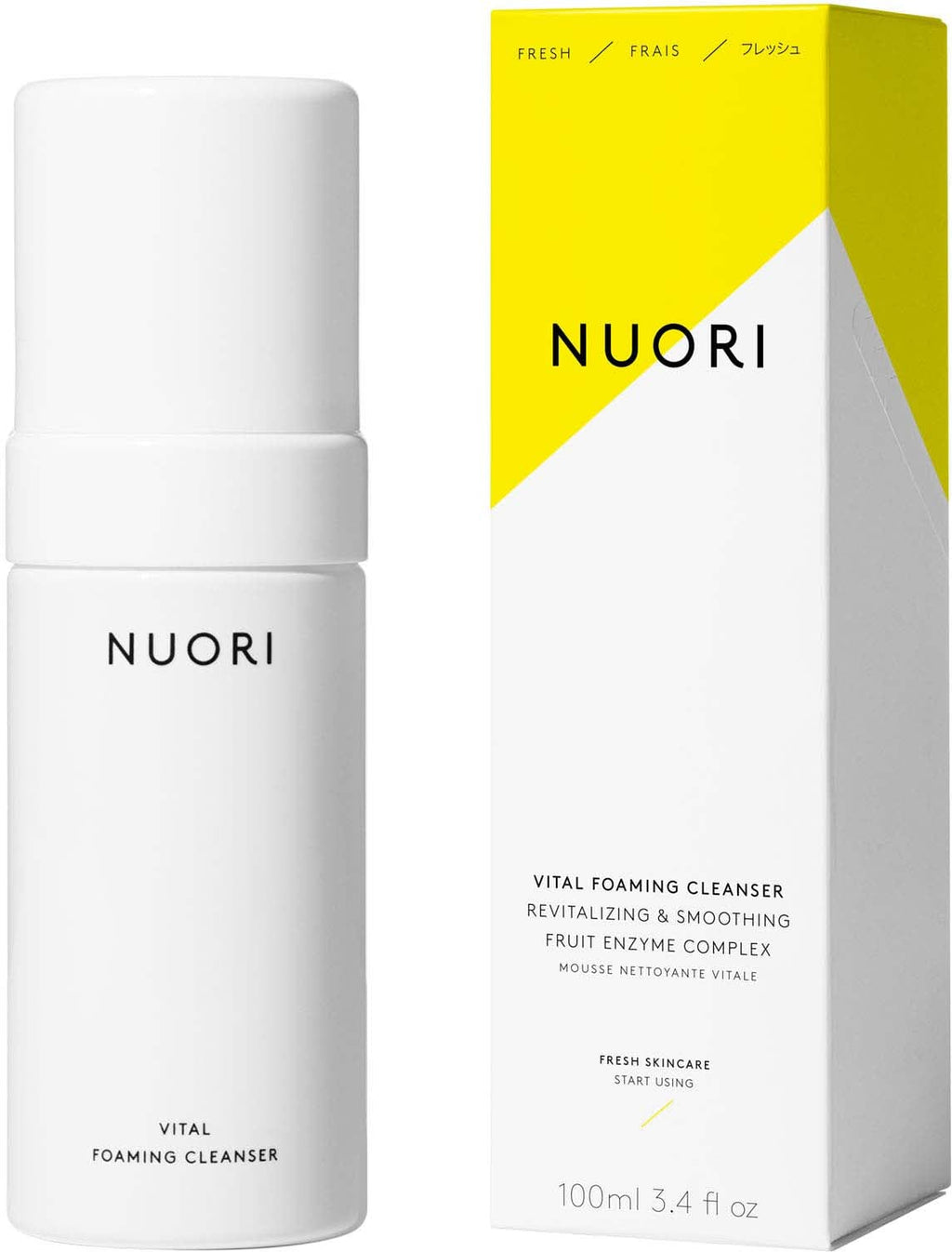 NUORI - VITAL FOAMING CLEANSER - The Natural Beauty Club
