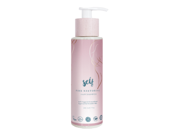 NATURAL SELF - Fine restoring hair shampoo - The Natural Beauty Club